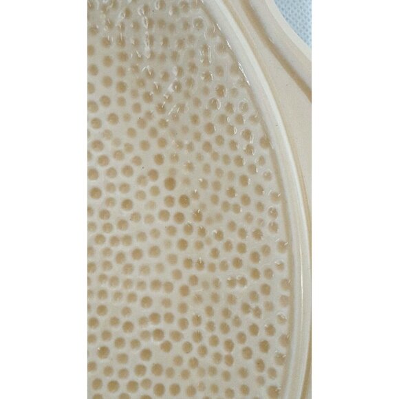 VTG Tidbit Candy Nut Dish Handled California Pottery CT 76 USA  Pebbled - Picture 2 of 11